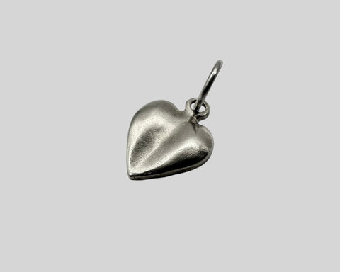 Heart Charm Sterling Silver