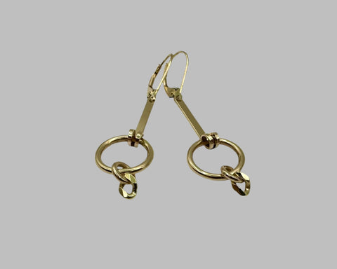 HYDRA EARRINGS YELLOW GOLD