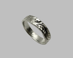 MINERVA RING PLATINUM 3MM WIDE