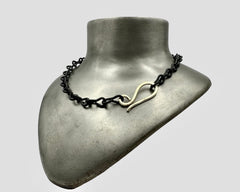 Black Chain with S Clasp