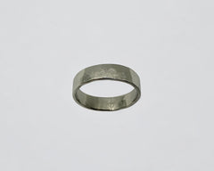 ZEUS RING PLATINUM 6MM WIDE