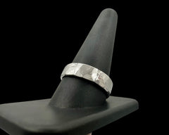 ZEUS RING PLATINUM 6MM WIDE