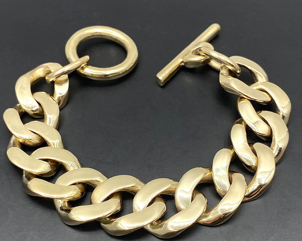 Chunky Signature Chain Link Bracelet